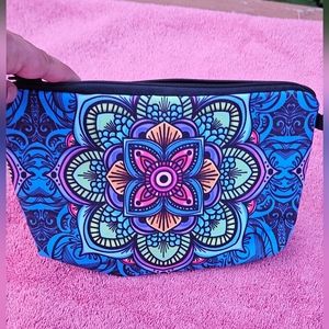 Colorful Mandala Cosmetic Bag